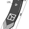 Skærspids 300x80x12mm - Delta Flex