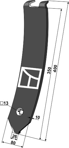 Centerledeplade - Delta Flex