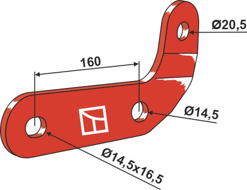 Holder - venstre - Delta Flex