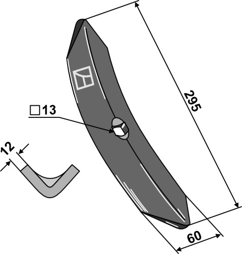 Harvespids 295mm