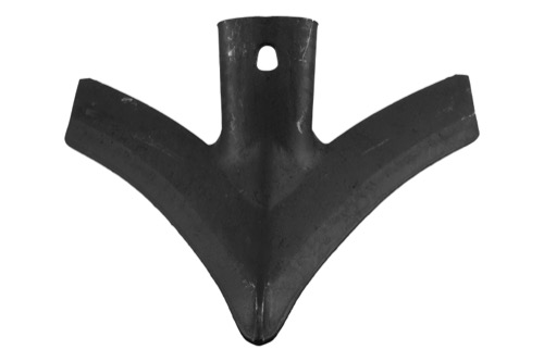 Quick change gåsefodsskær 305x8mm (buet)