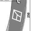 Skærspids 250x80x12mm