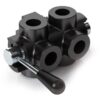 MARCHESINI Drejeventil 6-vejs omskifteventil 3/8'' BSP (60 L/min Flowhastighed)