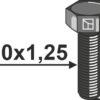 Bolt M10x1,5x25