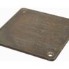 Påsvejsningsflange 4 til 6'' (100-150mm) (ikke galvaniseret)