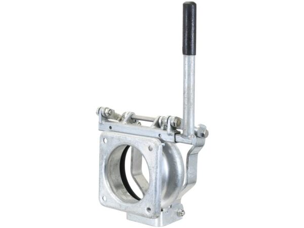 Kobling QR m/flange - Hun 6'' (159mm) x (150mm) (galvaniseret)