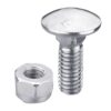 Bolt M10x1,5x35 m. møtrik - galvaniseret
