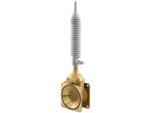 Skydeventil med Oliedæmper (m/fjeder) (flange/flange) - HD 4''