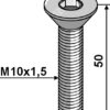 Umbracobolt M10x1,5x50 - 8.8 u. møtrik