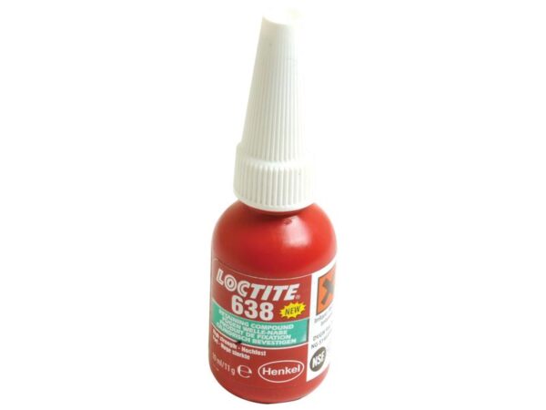 105370_pic1 LOCTITE® 638 High Strength Retaining Compound - 10ml