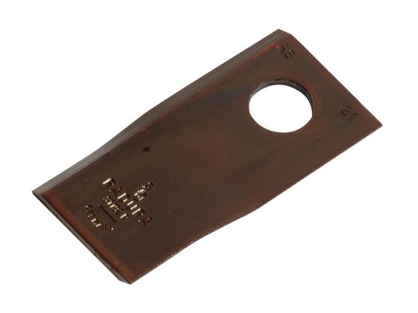 Kniv - Snoet, skarpe topkanter, parallel - 94 x 48x4mm - Hul Ø19mm - Højre - Passer til BCS Passer til: 580311927