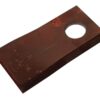 Kniv - Snoet, skarpe topkanter, parallel - 94 x 48x4mm - Hul Ø19mm - Venstre - Passer til BCS Passer til: 580311937