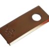 Kniv - Flad, skarpe topkanter - 108 x 46x3mm - Hul Ø19mm - Højre/Venstre - Passer til Galfre Passer til: 108D