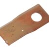 Kniv - Snoet, skarpe topkanter, parallel - 105 x 48x4mm - Hul Ø21mm - Højre - Passer til Marangon, Agram Passer til: 105R