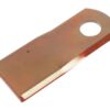 Kniv - Snoet, skarpe topkanter, parallel - 129 x 48x4mm - Hul Ø21mm - Venstre - Passer til Marangon, Agram Passer til: MEL129