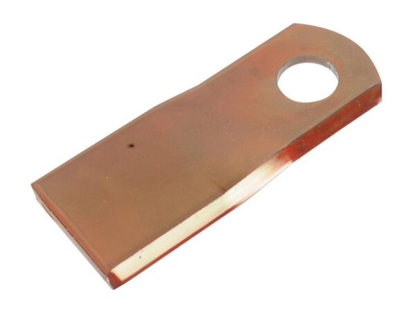Kniv - Snoet, skarpe topkanter, parallel - 129 x 48x4mm - Hul Ø21mm - Venstre - Passer til Marangon, Agram Passer til: MEL129