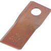 Kniv - Snoet, skarpe topkanter, parallel - 109 x 47x4mm - Hul Ø19mm - Højre - Passer til Vicon, JF, Stoll, Pottinger Passer til: 13800032