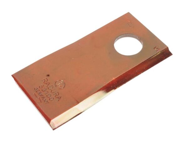 Kniv - Snoet, skarpe topkanter, parallel - 98 x 48x4mm - Hul Ø19mm - Venstre - Passer til SIP Passer til: 153171311