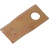Kniv - Snoet, skarpe topkanter, parallel - 98 x 48x4mm - Hul Ø19mm - Højre - Passer til SIP Passer til: 153171419