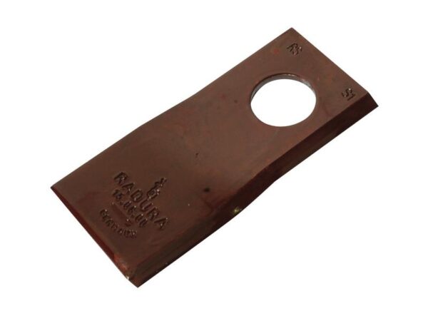 Kniv - Snoet, skarpe topkanter, parallel - 90 x 40x3mm - Hul Ø19mm - Venstre - Passer til Welger Passer til: 0982150800