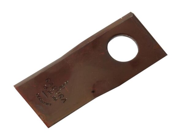 Kniv - Snoet, skarpe topkanter, parallel - 90 x 40x3mm - Hul Ø19mm - Højre - Passer til Welger Passer til: 0982150900