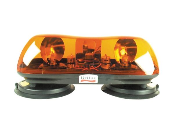 Lygtebjælke - Halogen - magnet, Længde: 420mm, 12V.
