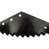 Kniv Fodervogn 557mm x 215mm x 6mm Passer til Belair, Van Lengerich Passer til: VM10176A09