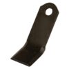 Slagle (Y-type), Længde: 130mm, Bredde: 40mm, Hul Ø: 14.5mm, Tykkelse: 5mm. Passer til Kverneland, Maletti Passer til: MA6200080