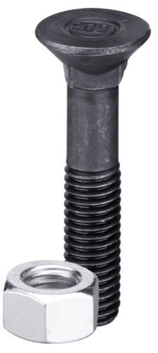 1065810 Plovbolt DIN608 M10x1,5x65 med møtrik