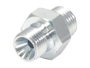 Hydraulikadapter 1/4'' BSP Han x 9/16'' ORFS Han Uden O-ring