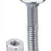Bolt M10x1,5x70 m. møtrik - galvaniseret