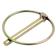 Ringsplit (rund), Stift Ø9.5mm x 72mm