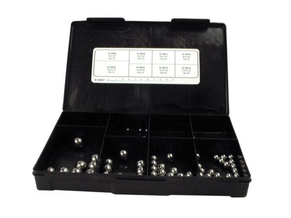 Sparex Carbon Steel Ball Bearing Kit - Millimeter Ø4 - 16mm