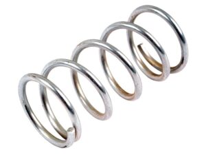 Trykfjeder, Forår Ø12.6mm, Tråd Ø1.25mm, Længde: 254mm.
