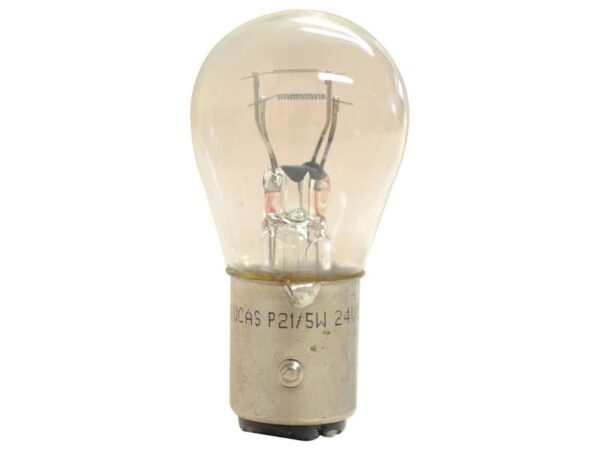 Pære P21/5W, 24V, 5W, BAY15d (Kasse 1 stk.)
