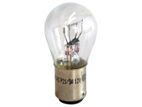 Pære P21/5W, 12V, 5W, BAY15d (Kasse 1 stk.)