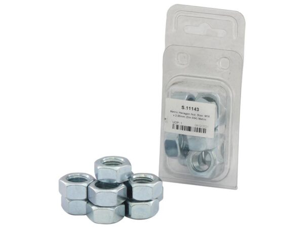 Møtrik, Størrelse: M16x2.00mm (DIN 934) Metric Coarse