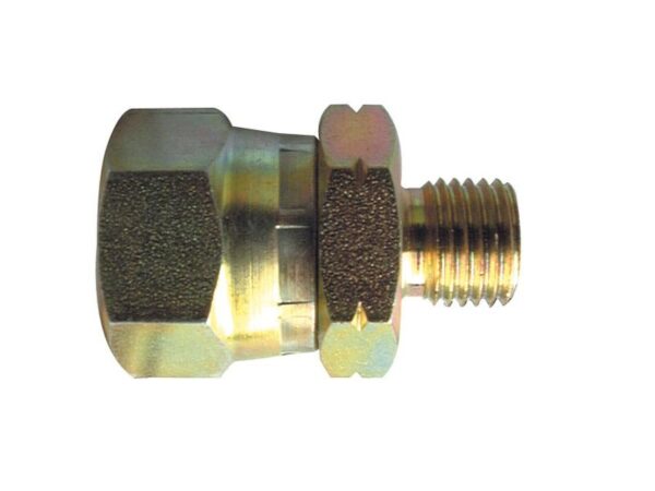 Hydraulikadapter M20 x 1.50 Millimeter Han x 3/8'' BSP Drejelig hun