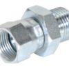 Hydraulikadapter 1/2'' BSP Han x 3/4'' JIC Drejelig hun