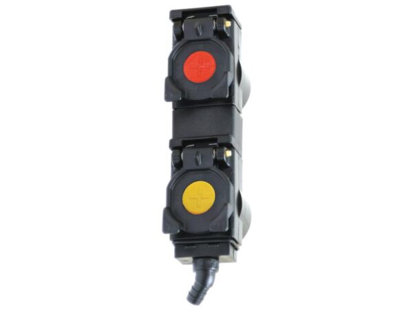 Olieopsamlingssystem Double unit 82mm spacing, with Yellow and Red Clips
