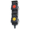 Olieopsamlingssystem Double unit 82mm spacing, with Yellow and Red Clips 45 Degrees