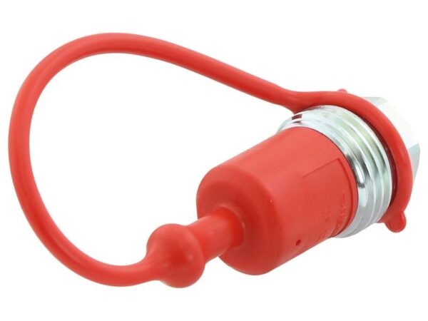 Faster Støvhætte Rød PVC Passer på: 1/2'' Han-kobling - TF-serien TF12R