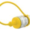 Faster Støvhætte Gul PVC Passer på: 1/2'' Hun-kobling - TM-serien TM12LG