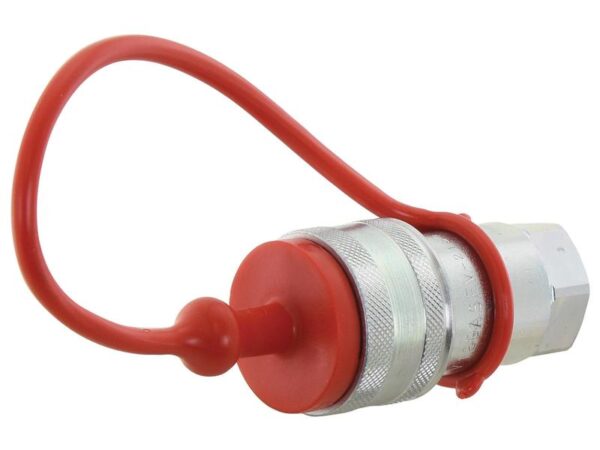 Faster Støvhætte Rød PVC Passer på: 1/2'' Hun-kobling - TM-serien TM12LR