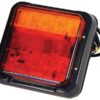 LED Baglygte, Funktion: 3, Lys, bremselys, blinklys, Højre/Venstre, 12-24V
