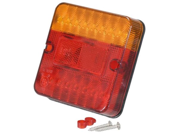 LED Baglygte, Funktion: 4, Lys, bremselys, blinklys, nummerpladelys, Højre/Venstre, 12V
