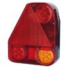 LED Baglygte, Funktion: 4, Brems / Bag / Blink / Tåge, Venstre, 12-24V