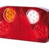 LED Baglygte, Funktion: 6, Brems / Bag / Blink / Tåge / Bak / Nummerplade, Venstre, 12-24V