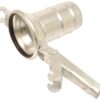 Kobling m/slangestuds og lukkebeslag - Hun 5'' (120mm) x5'' (120mm) (galvaniseret)
