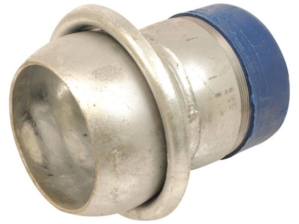Kobling m/gevind - Han 4'' (100mm) x 4'' (galvaniseret)